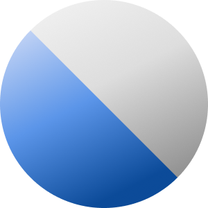 Blau / Blank